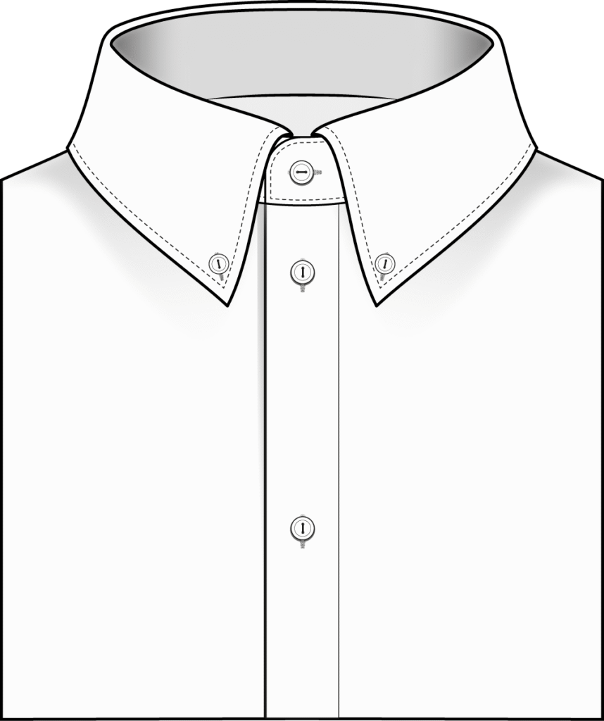 collar button down