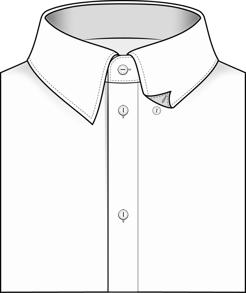 collar button hidden