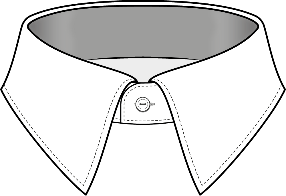 contrast inside collar