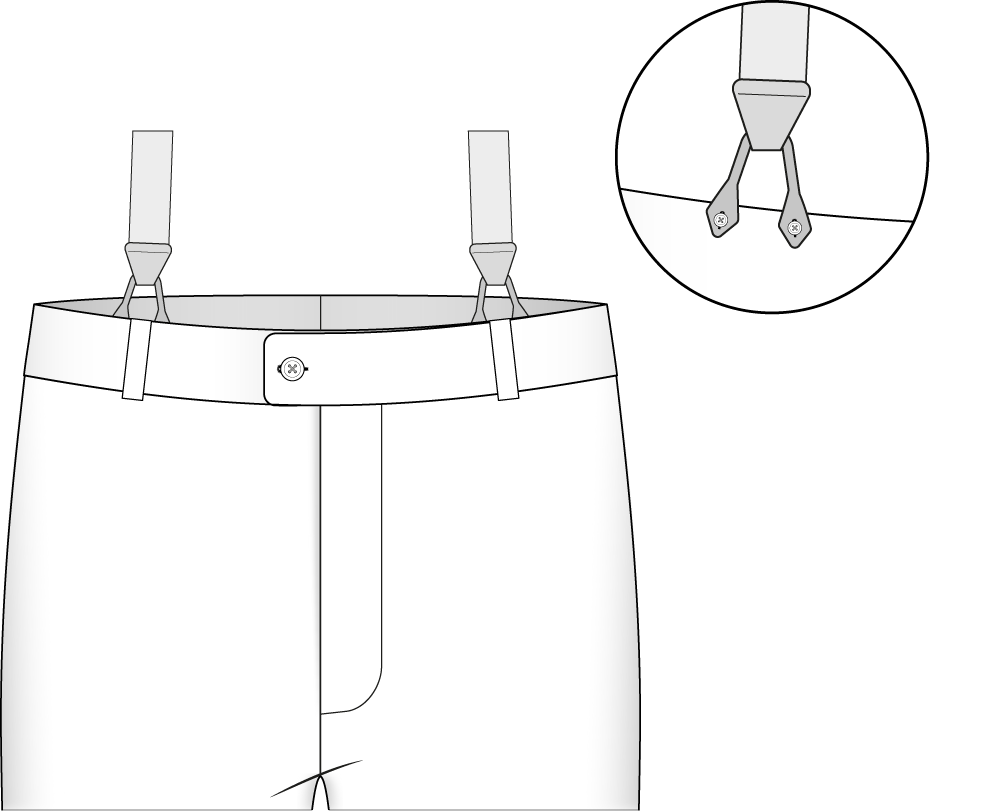 extra suspender buttons