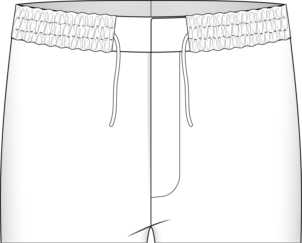 fastening drawstring