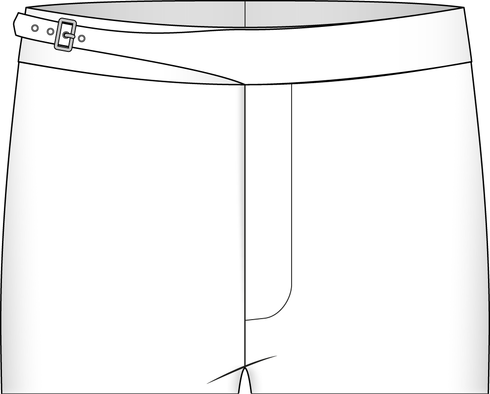 fastening gurkha one side