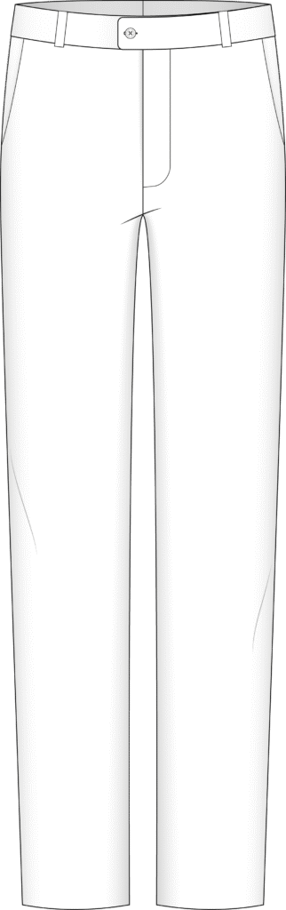 press folds plain front