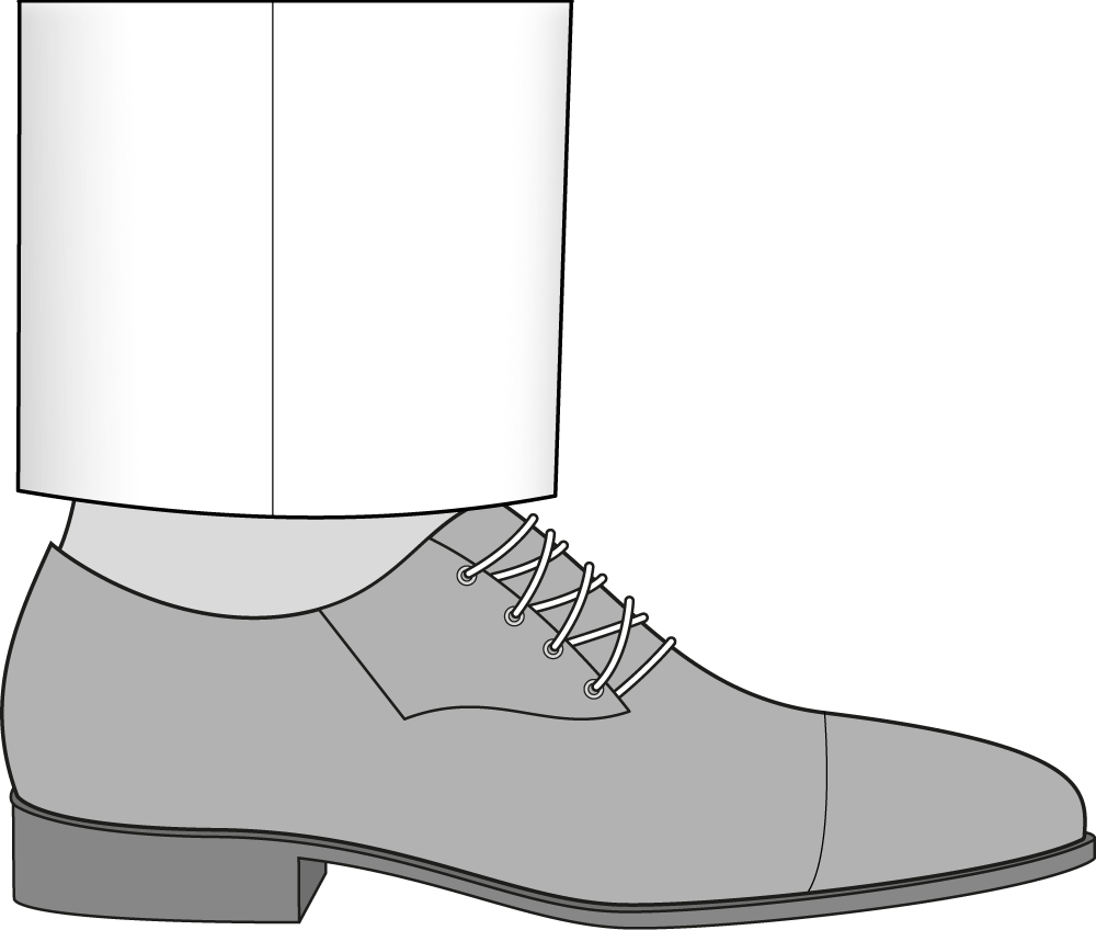 trouser hem width small