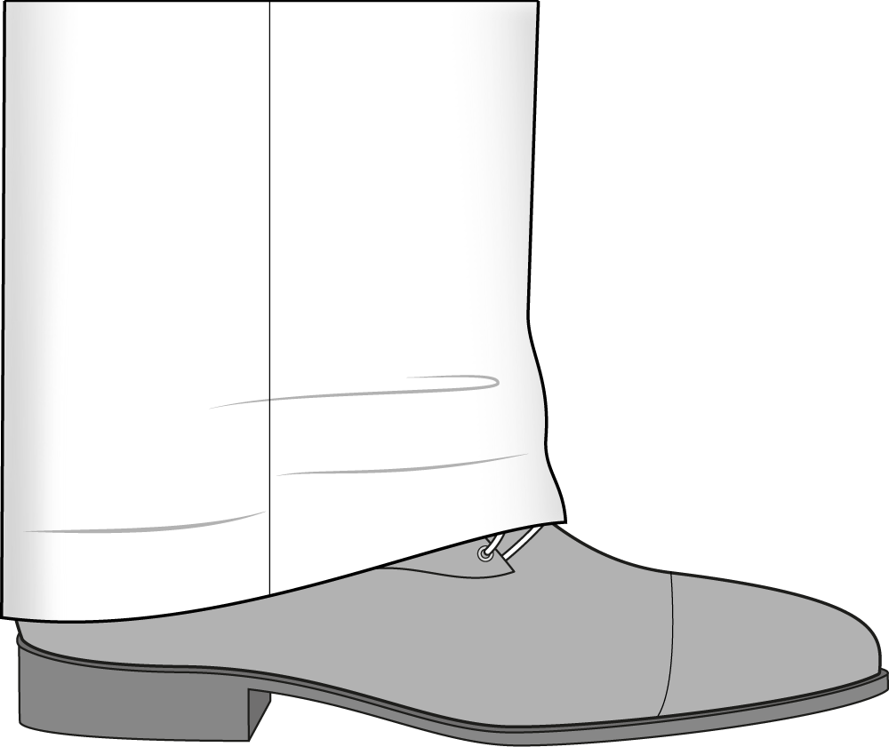 trouser hem width wide