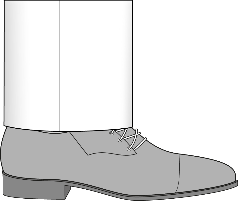 trouser hem standard